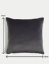 Velvet Piped Large Cushion